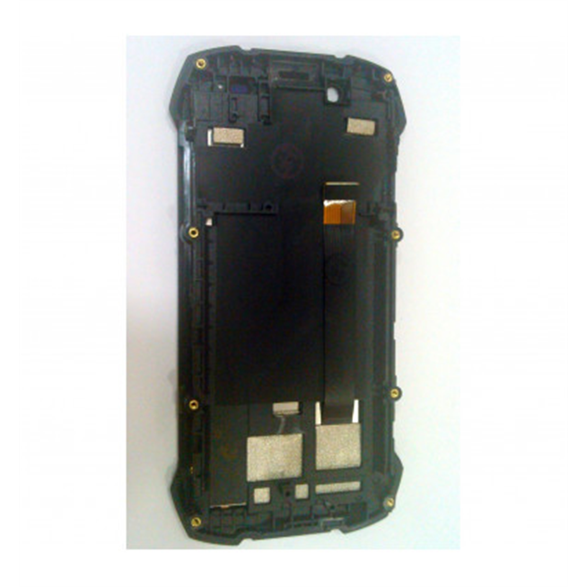 Pantalla lcd para Cubot King Kong Mini mas tactil negro mas marco naranja calidad premium