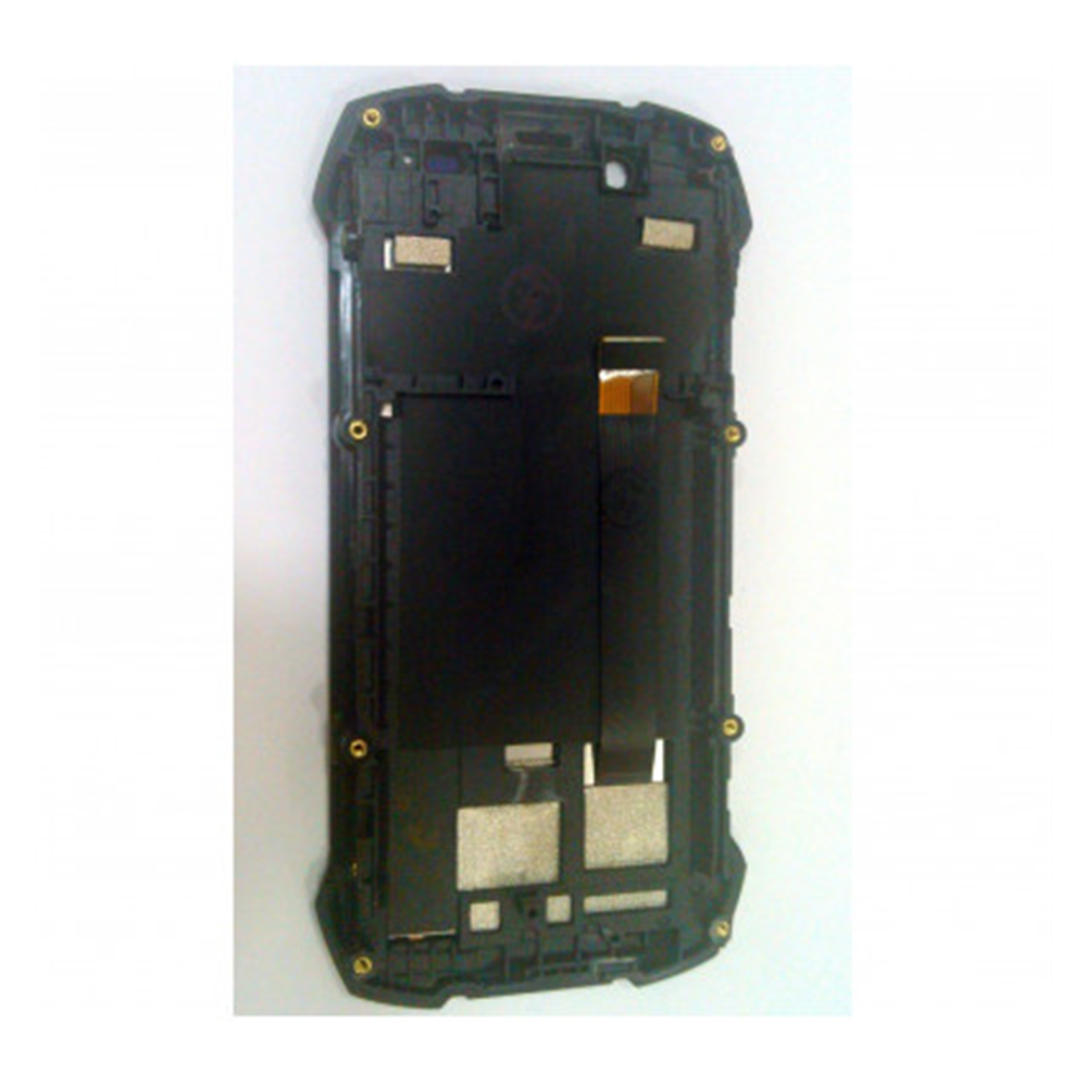 Pantalla lcd para Cubot King Kong Mini mas tactil negro mas marco naranja calidad premium