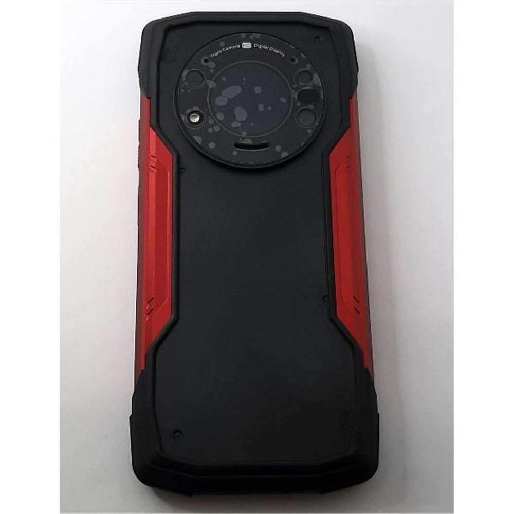 Carcasa trasera o tapa trasera roja negra para Cubot King Kong Star calidad premium