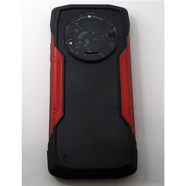Carcasa trasera o tapa trasera roja negra para Cubot King Kong Star calidad premium