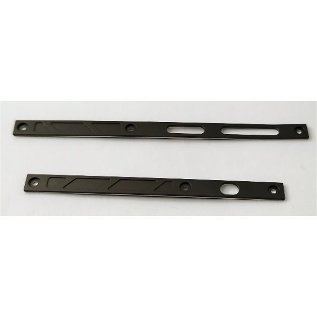 Set de 2 embellecedores negros para Cubot KingKong X calidad premium