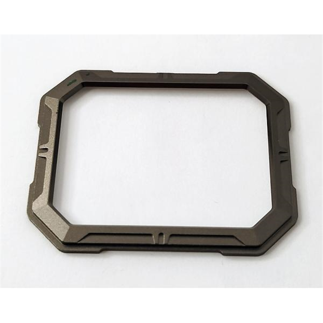 Marco de camara gris para pantalla secundaria para Cubot KingKong X calidad premium