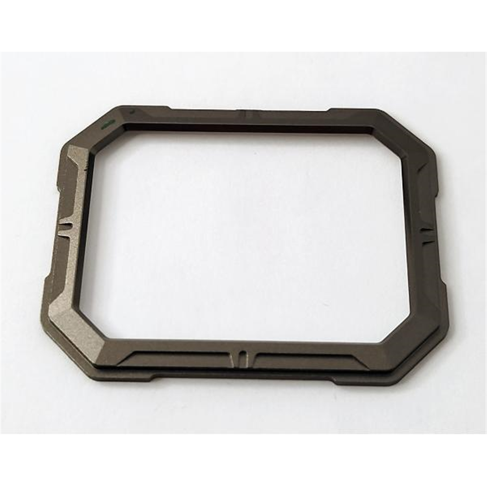 Marco de camara gris para pantalla secundaria para Cubot KingKong X calidad premium