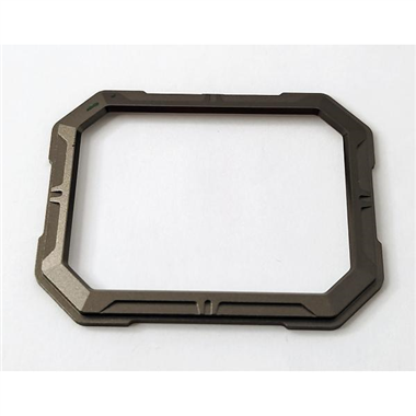 Marco de camara gris para pantalla secundaria para Cubot KingKong X calidad premium