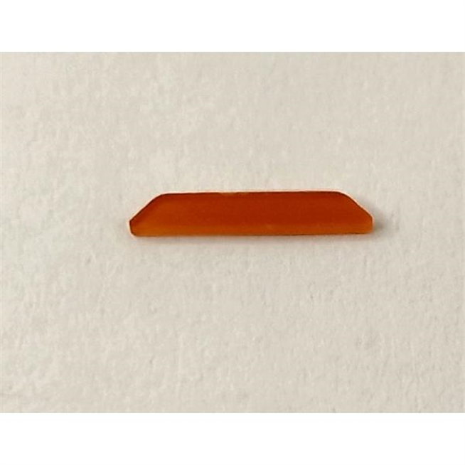 Embellecedor de camara naranja para Cubot KingKong X calidad premium
