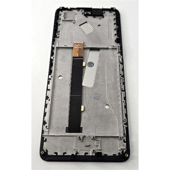 Pantalla lcd para Cubot Max 5 5G mas tactil negro con marco negro calidad premium