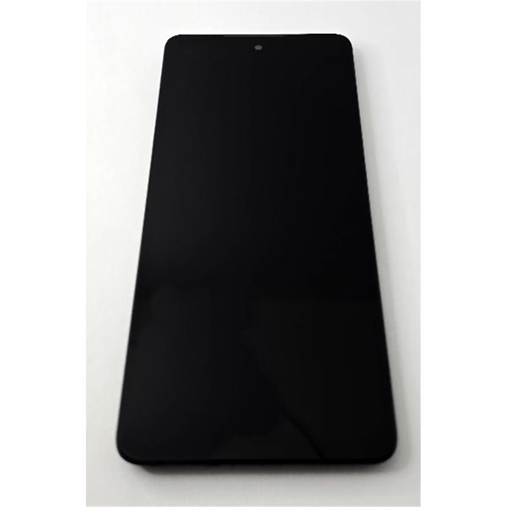 Pantalla lcd para Cubot Max 5 5G mas tactil negro con marco negro calidad premium