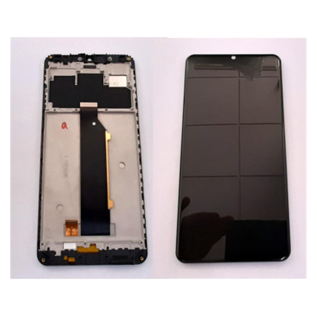Pantalla lcd para Cubot Note 20 mas tactil negro mas marco negro calidad premium