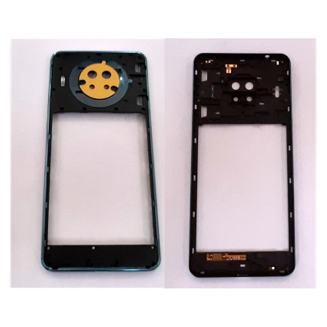 Carcasa central o marco azul para Cubot Note 20 calidad premium