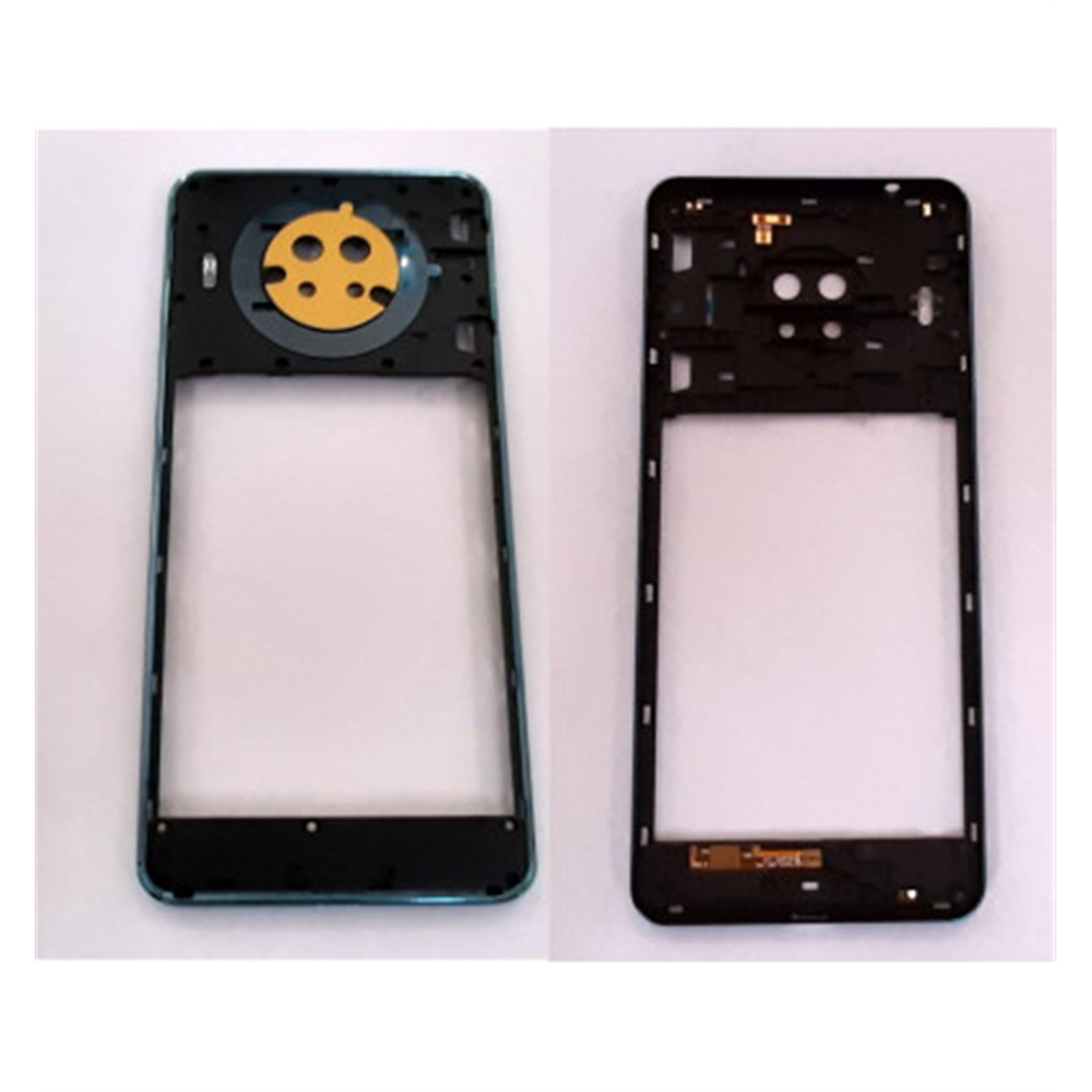 Carcasa central o marco azul para Cubot Note 20 calidad premium