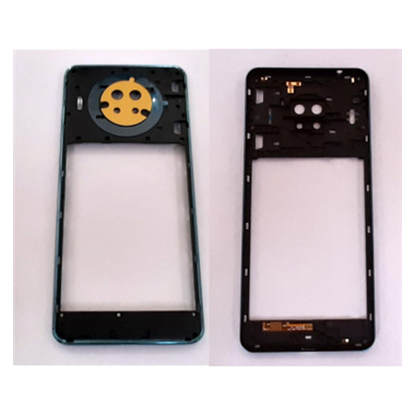 Carcasa central o marco azul para Cubot Note 20 calidad premium