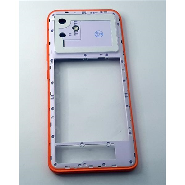 Carcasa trasera o marco naranja para Cubot Note 21 calidad premium