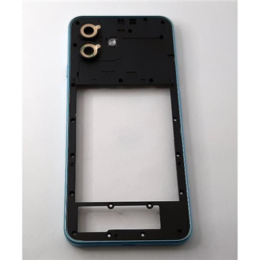 Carcasa central o marco azul para Cubot Note 40 calidad premium