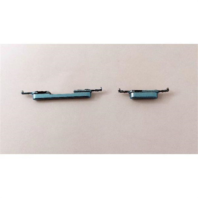 Set 2 botones azules para Cubot Note 40 calidad premium