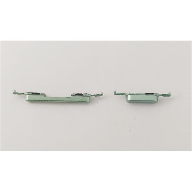 Set 2 botones verdes para Cubot Note 40 calidad premium