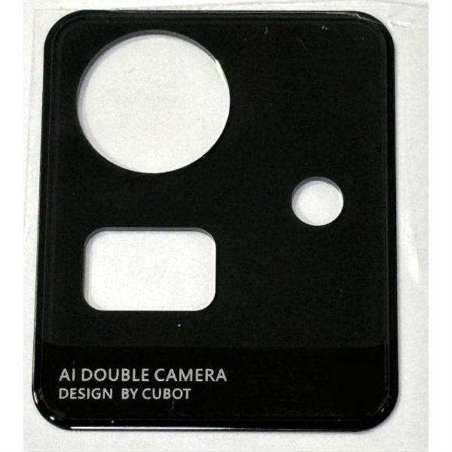 Embellecedor camara trasera negro para Cubot Note 50 calidad premium