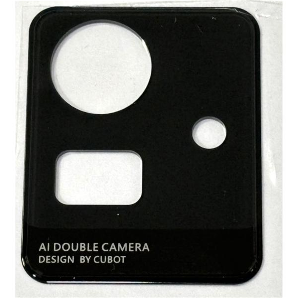 Embellecedor camara trasera negro para Cubot Note 50 calidad premium