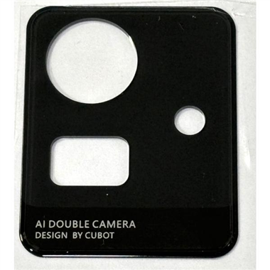 Embellecedor camara trasera negro para Cubot Note 50 calidad premium