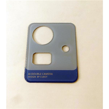 Embellecedor camara trasera azul para Cubot Note 50 calidad premium