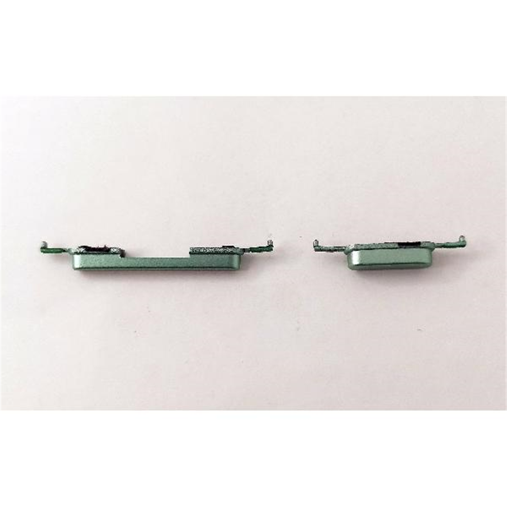 Set 2 botones verdes para Cubot Note 50 calidad premium