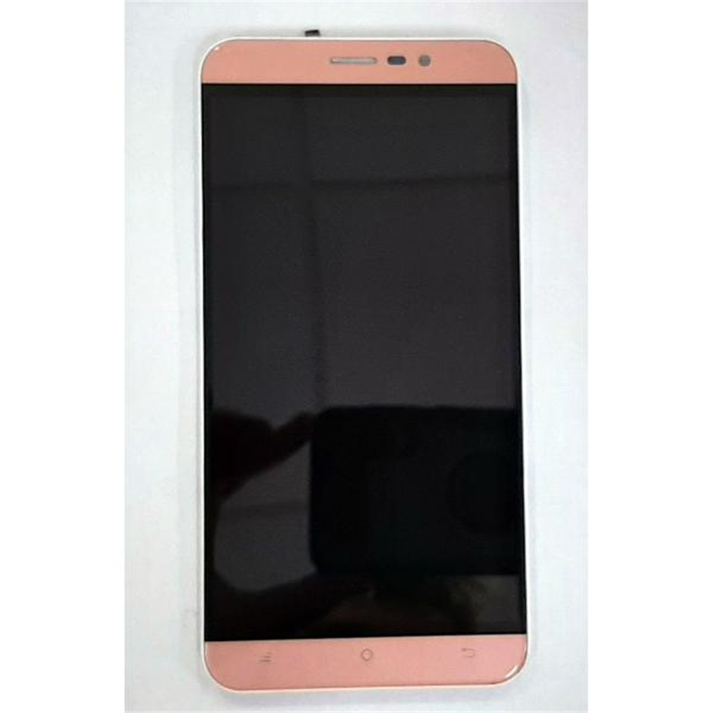 Pantalla lcd para Cubot Note S mas tactil rosa mas marco blanco calidad premium