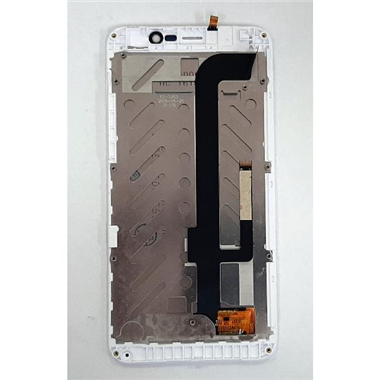 Pantalla lcd para Cubot Note S mas tactil rosa mas marco blanco calidad premium