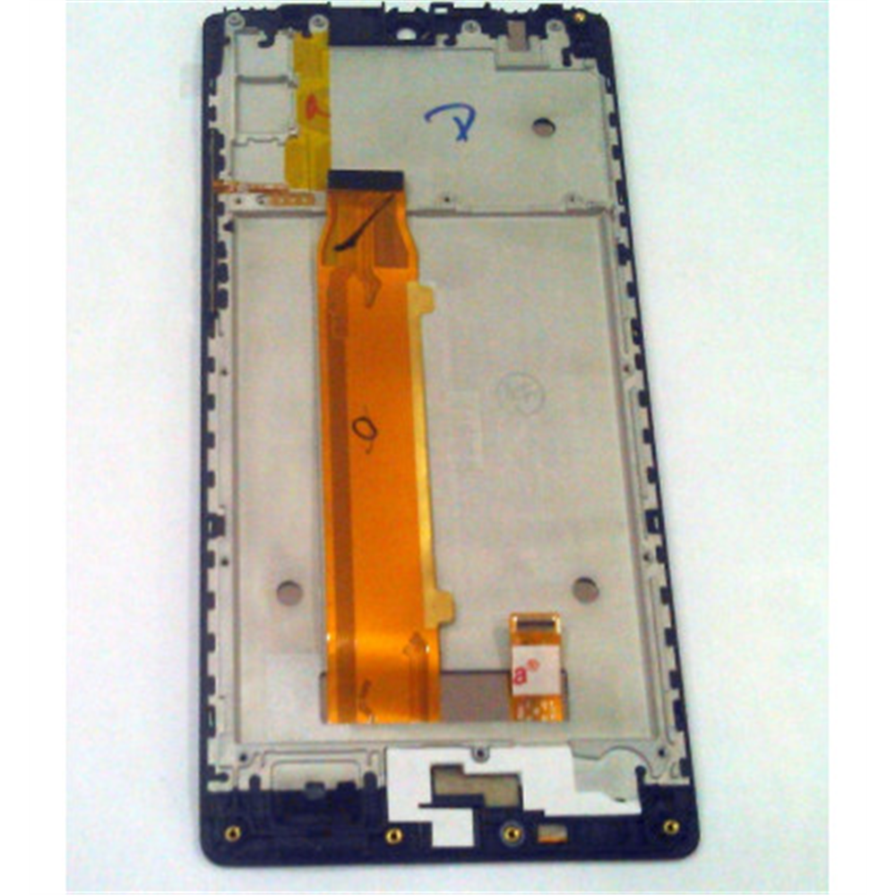 Pantalla lcd para Cubot P40 mas tactil negro mas marco negro calidad premium