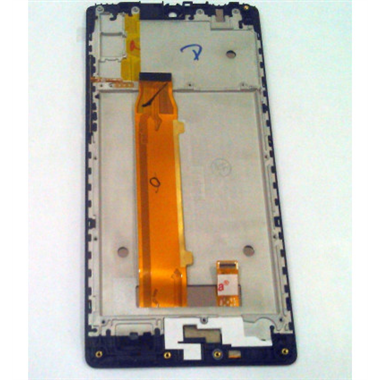 Pantalla lcd para Cubot P40 mas tactil negro mas marco negro calidad premium