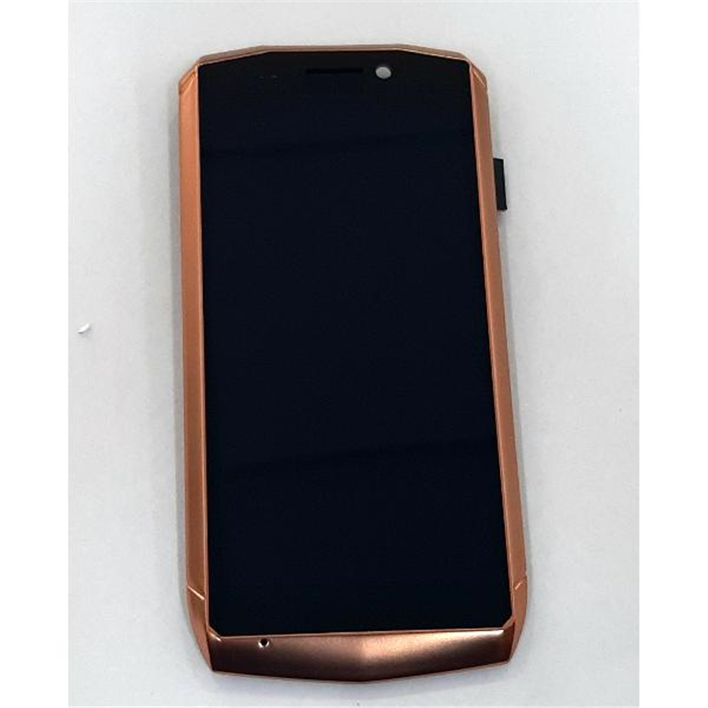 Pantalla lcd para Cubot Pocket mas tactil negro mas marco dorado calidad premium