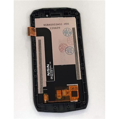 Pantalla lcd para Cubot Pocket mas tactil negro mas marco gris calidad premium