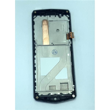 Pantalla LCD mas tactil negro para Cubot Pocket 3 mas marco azul calidad premium