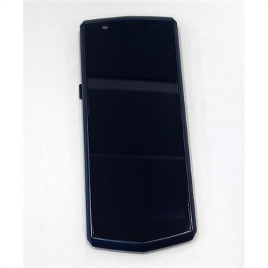 Pantalla LCD mas tactil negro para Cubot Pocket 3 mas marco azul calidad premium