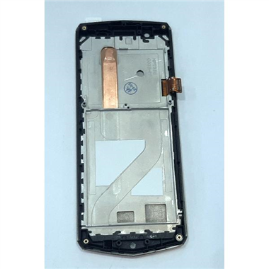 Pantalla LCD mas tactil negro para Cubot Pocket 3 mas marco dorado calidad premium