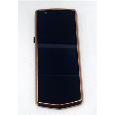 Pantalla LCD mas tactil negro para Cubot Pocket 3 mas marco dorado calidad premium