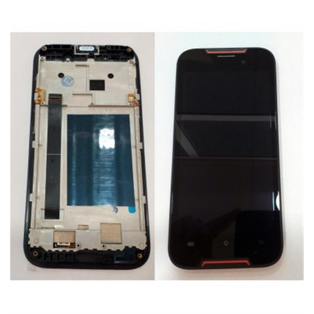 Pantalla lcd para Cubot Quest Lite 2019 mas tactil negro mas marco rojo