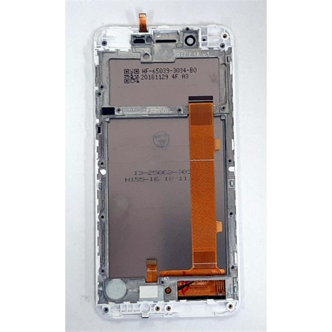 Pantalla lcd para Cubot R9 mas tactil blanco mas marco blanco calidad premium