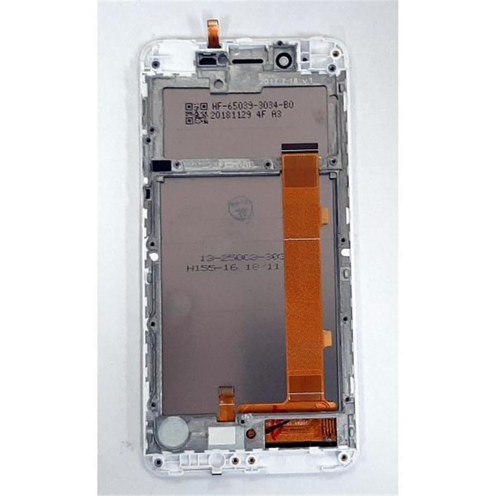 Pantalla lcd para Cubot R9 mas tactil blanco mas marco blanco calidad premium