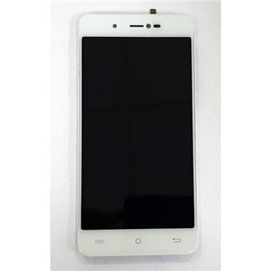 Pantalla lcd para Cubot R9 mas tactil blanco mas marco blanco calidad premium