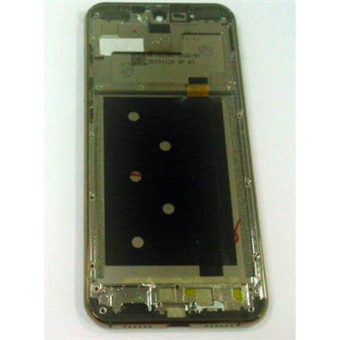 Pantalla lcd para Cubot X20 Pro mas tactil negro mas marco dorado calidad premium