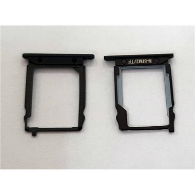 Set 2 soporte o bandeja sim y sd negro para Cubot X9 calidad premium