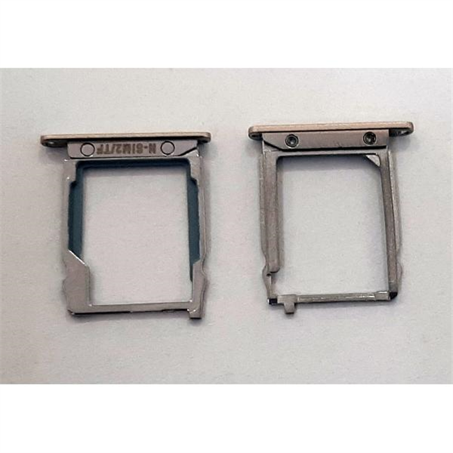Set 2 soporte o bandeja sim y sd dorada para Cubot X9 calidad premium