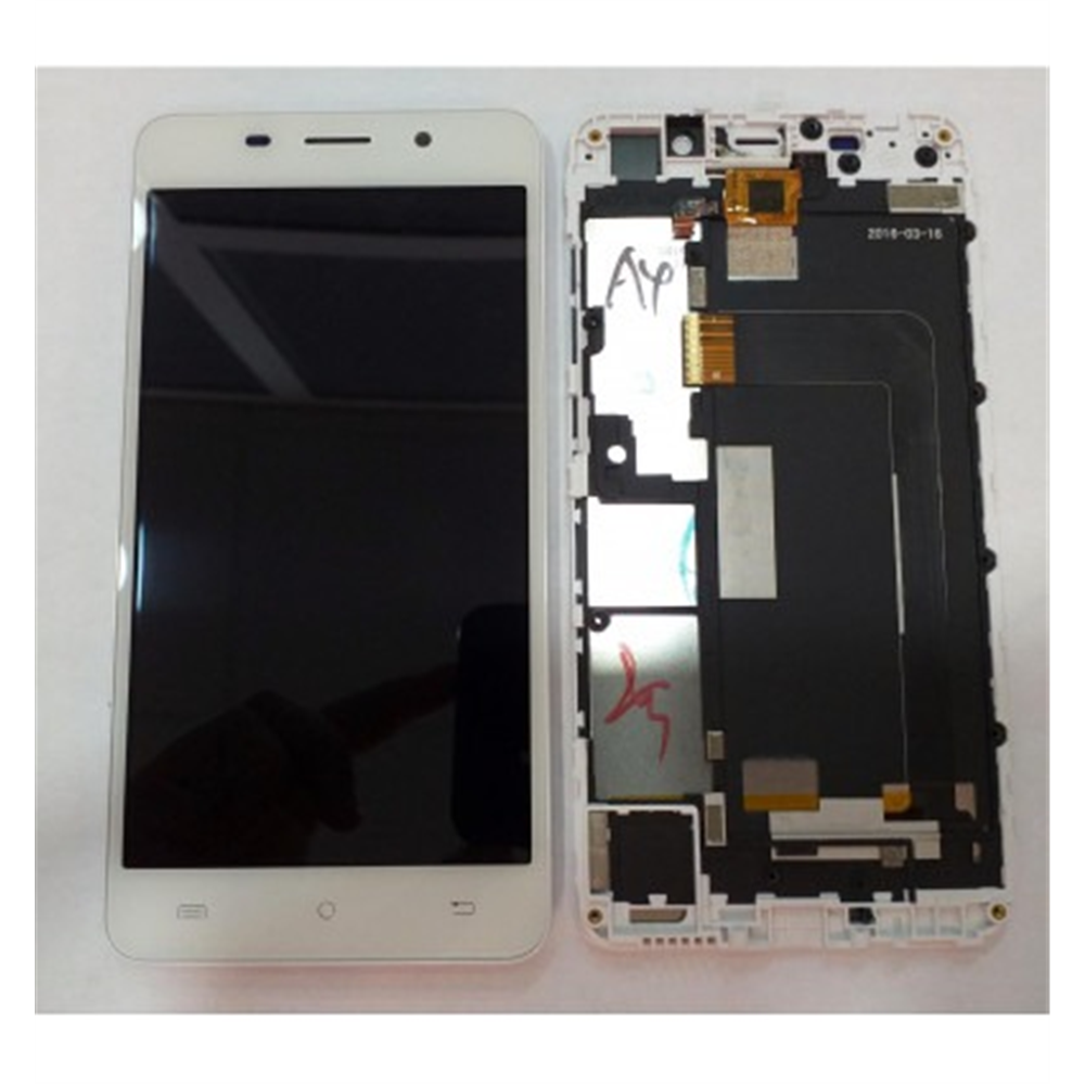 Cubot X9 pantalla lcd + tactil blanco + marco blanco