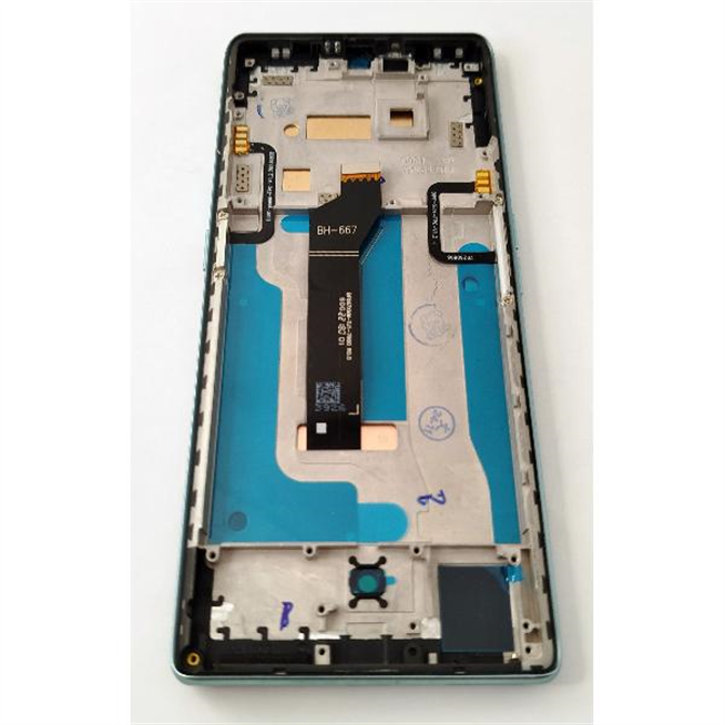 Pantalla lcd para Cubot X90 mas tactil negro con marco verde calidad premium