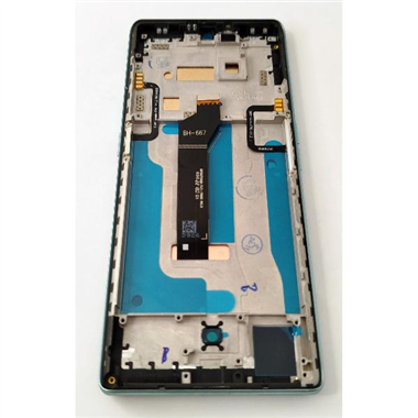 Pantalla lcd para Cubot X90 mas tactil negro con marco verde calidad premium