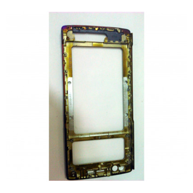 Carcasa central o marco azul para Doogee BL12000 calidad premium