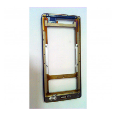 Carcasa central o marco azul para Doogee BL12000 calidad premium