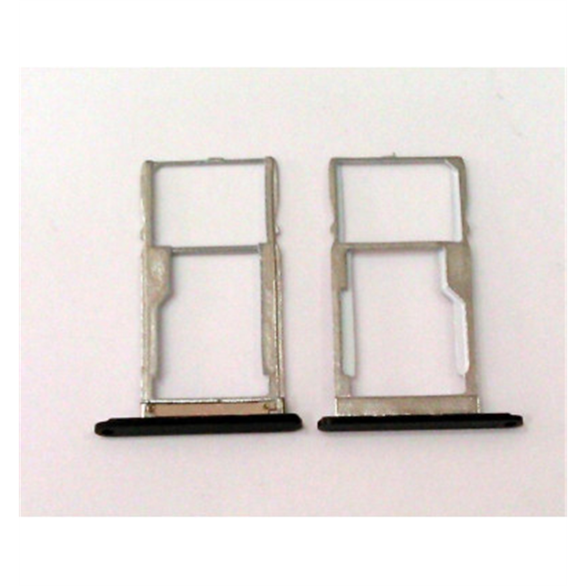 Soporte o bandeja sim negro para Doogee BL7000 calidad premium