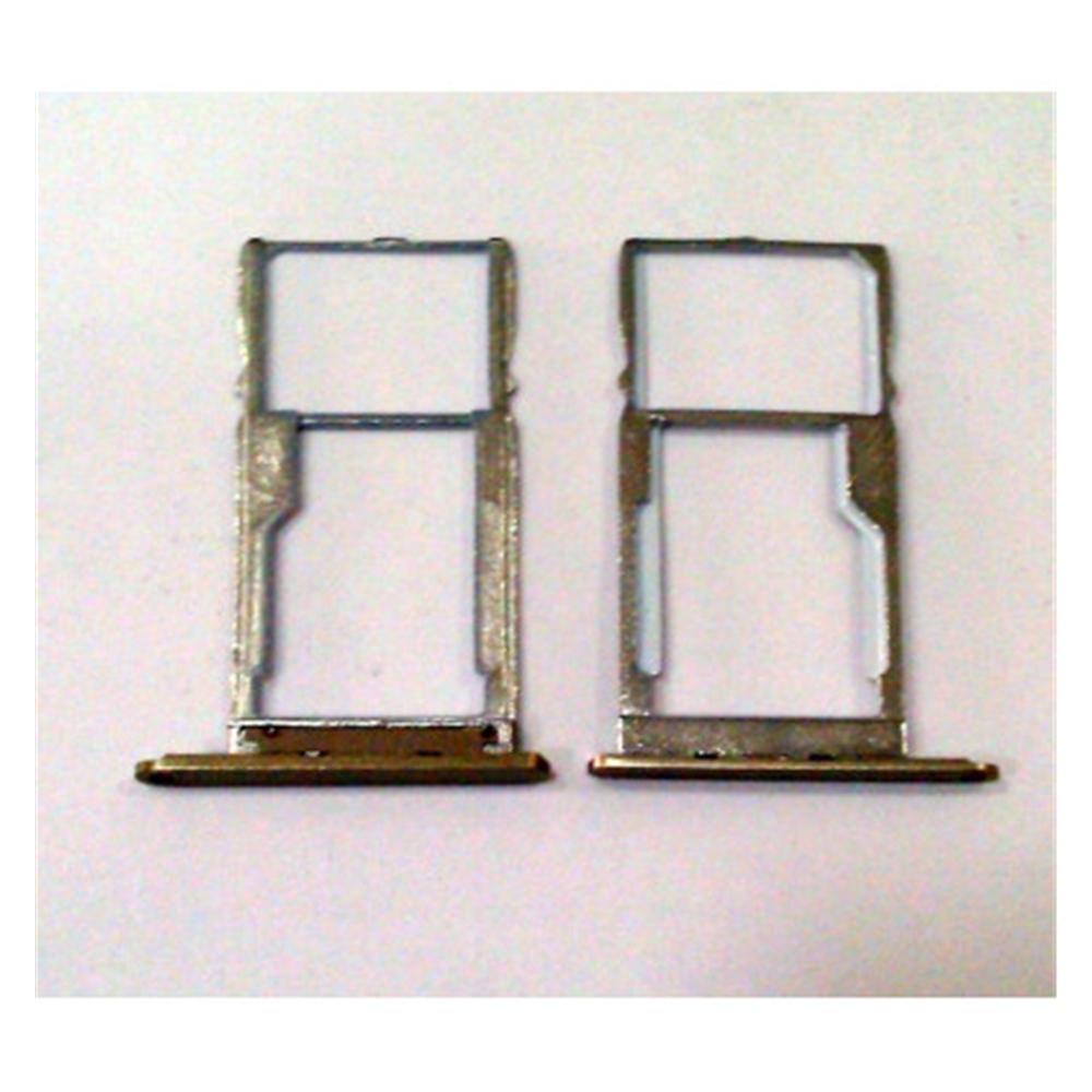 Soporte o bandeja sim dorado para Doogee BL7000 calidad premium