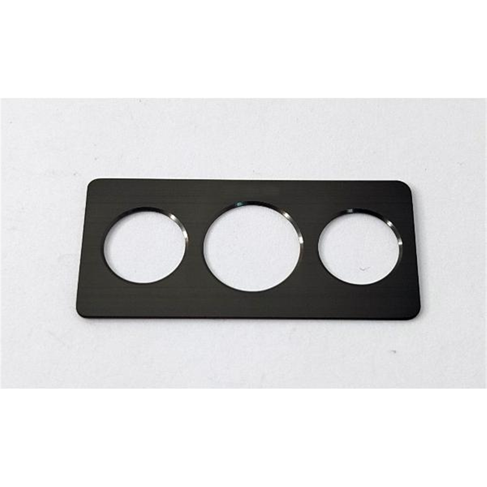 Cristal de camara con marco negro para Doogee Blade 10 calidad premium