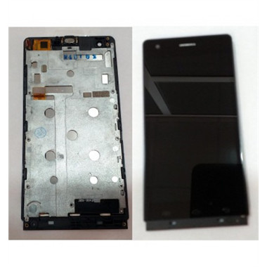 Doogee DG350 pantalla lcd + tactil negro + marco negro